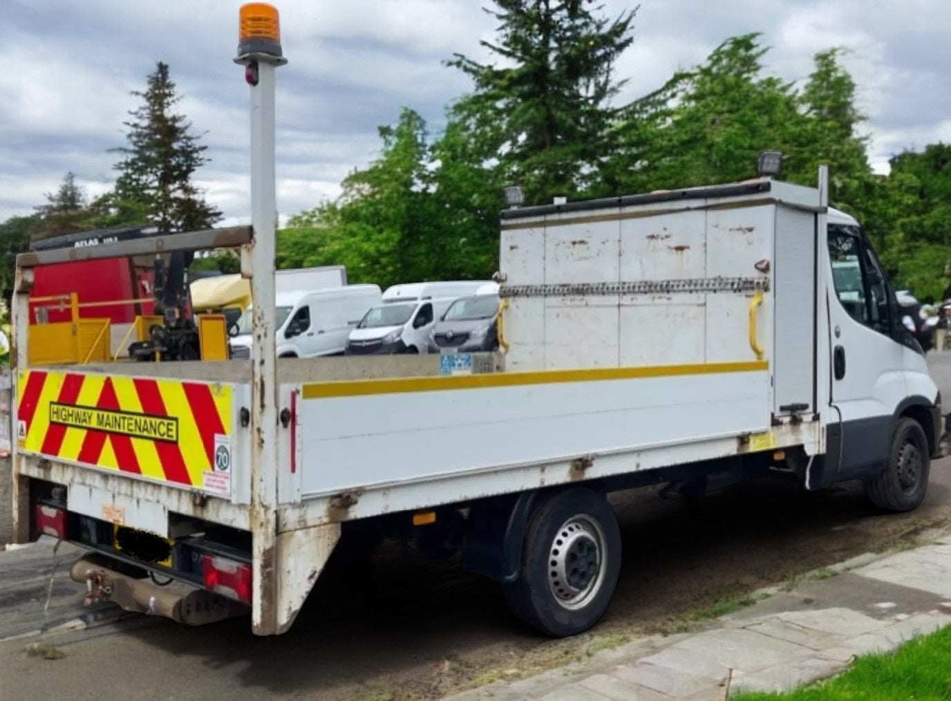 2018 IVECO DAILY 3.5 TON DROPSIDE TRUCK