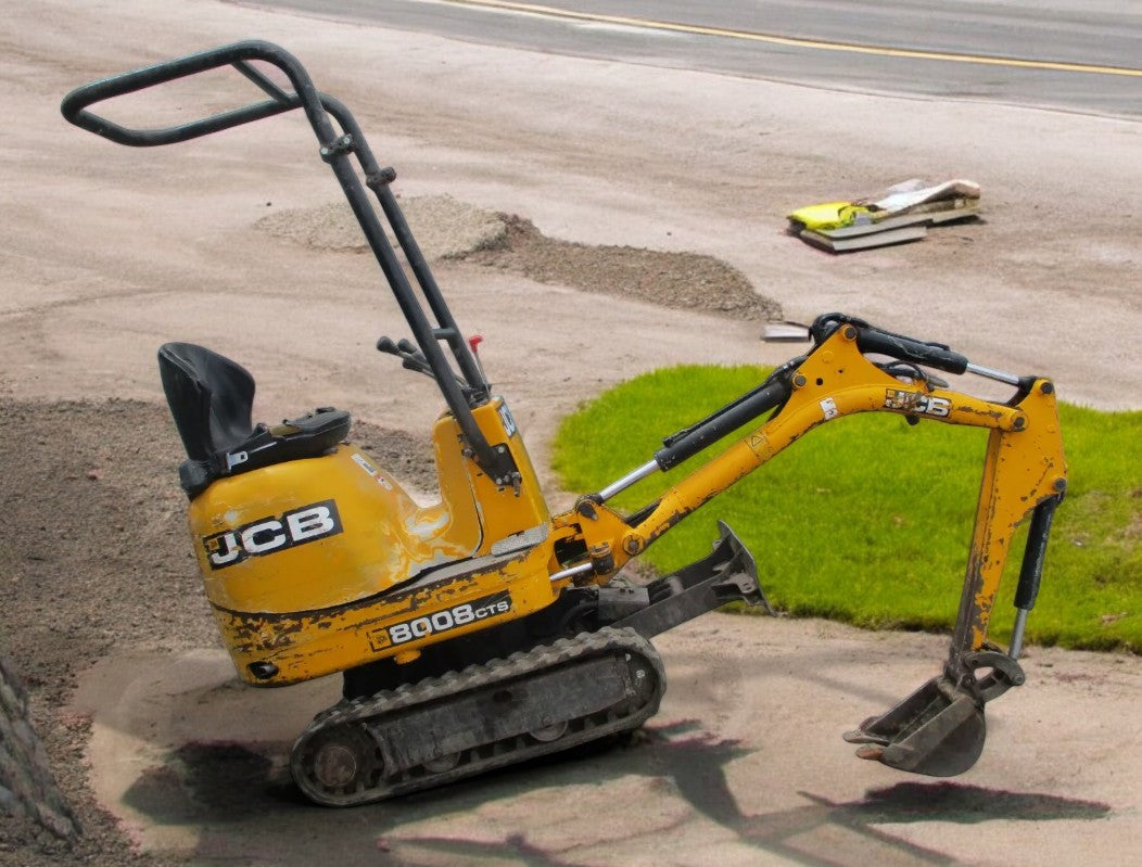 JCB 8008 MICRO DIGGER 3-CYLINDER PERKINS DIESEL