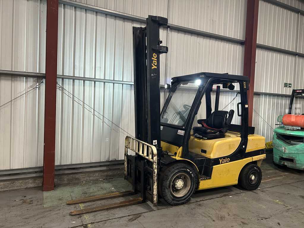 2012 YALE GDP35VX DIESEL FORKLIFT – 3,500 KG CAPACITY