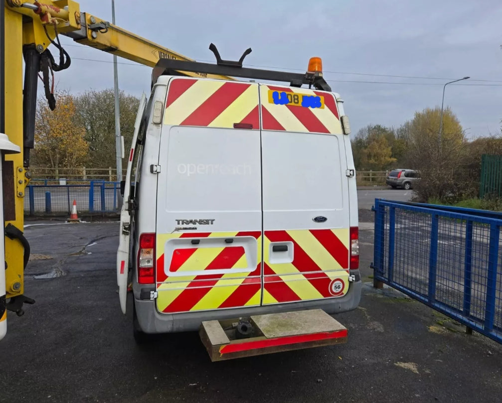 2008/08 FORD TRANSIT EUROTEL VERSALIFT 36NF CHERRY PICKER