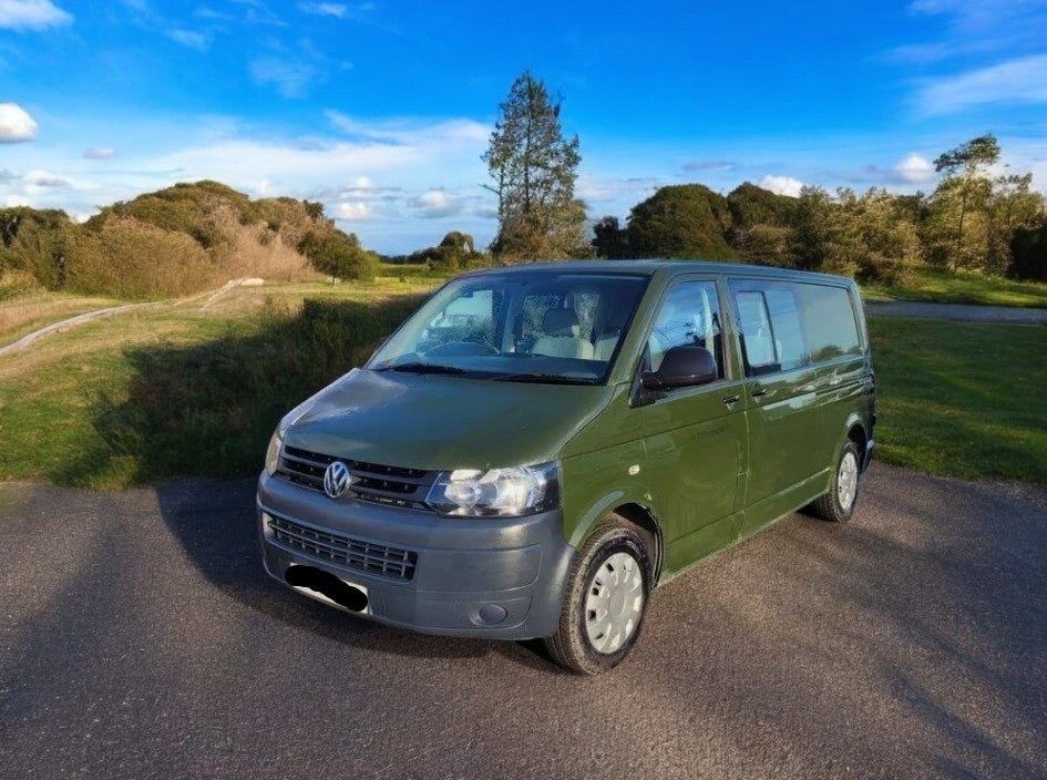 2010 (10) VOLKSWAGEN TRANSPORTER T32 2.0L TDI LWB CREW VAN – 144K MILES >>--NO VAT ON HAMMER--<<