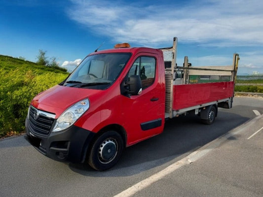 2017 VAUXHALL MOVANO 2.3 BI-TURBO LWB DROPSIDE TRUCK WITH TAIL LIFT – EURO 6