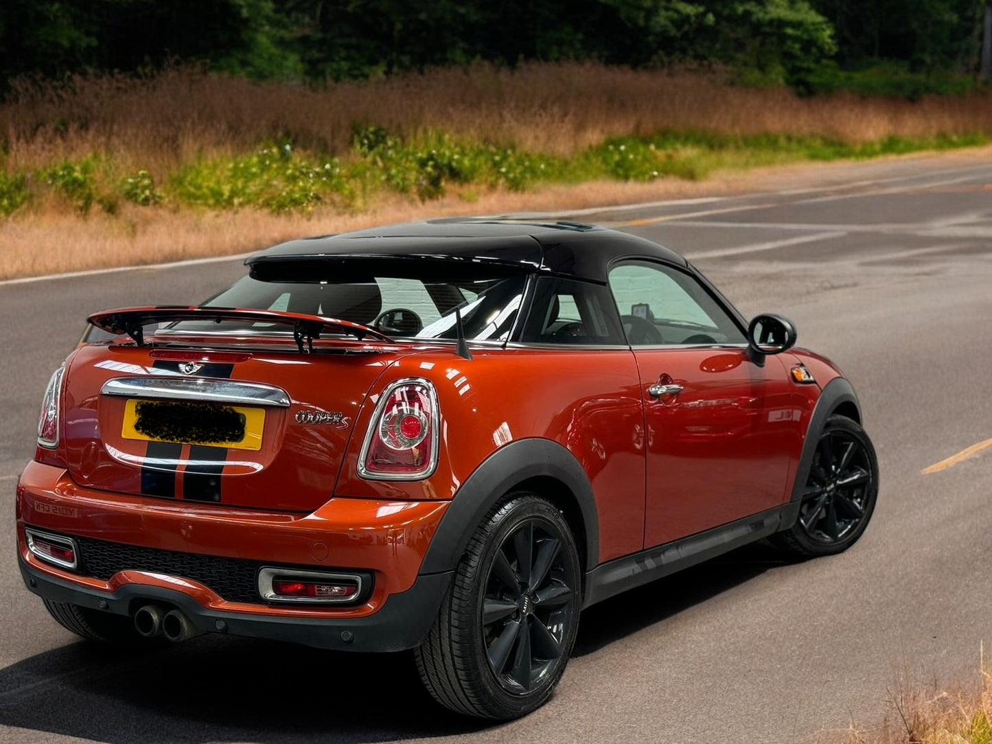 >>--NO VAT ON HAMMER--<< MINI COOPER S COUPE - 2013 - STUNNING ORANGE WITH HEATED SEATS