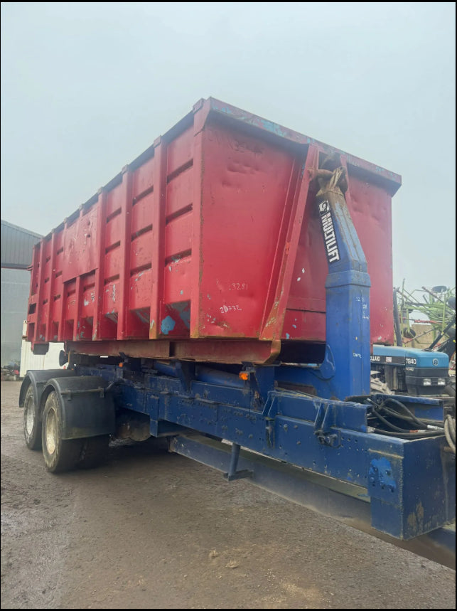 HOOK LOADER TANDEM AXLE TRAILER