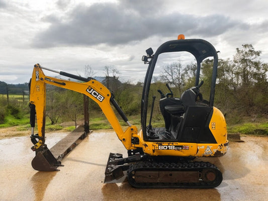 2014 JCB 8018 CTS 1.8 TONNE EXCAVATOR DIGGER