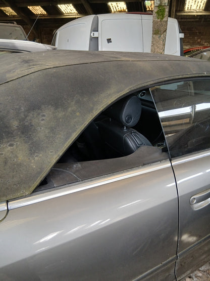 2005 AUDI A4 TDI SPORT CONVERTIBLE – CVT AUTO – DIESEL – GREY >>--NO VAT ON HAMMER--<<