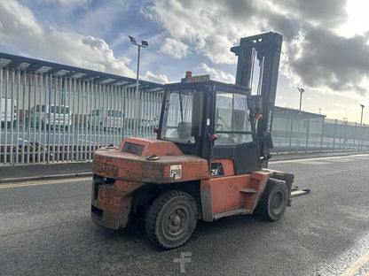 2007 NISSAN ZWF05H70U DIESEL FORKLIFT – 7,000 KG CAPACITY