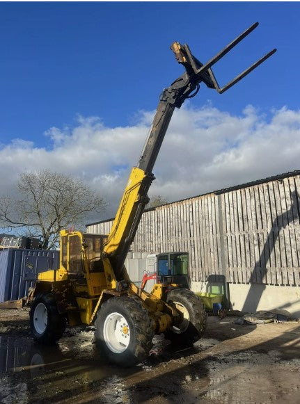 MATBRO TELERAM TELEHANDLER TELEPORTER WITH BUCKET, FORKS, AND BALE SPIKE