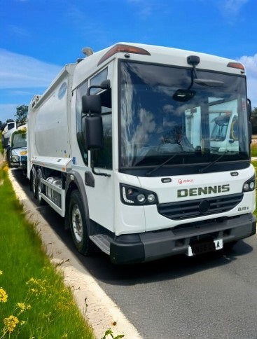 DENNIS ELITE 6 EURO 6 REFUSE TRUCK WITH ROS ROCA OLYMPUS BODY