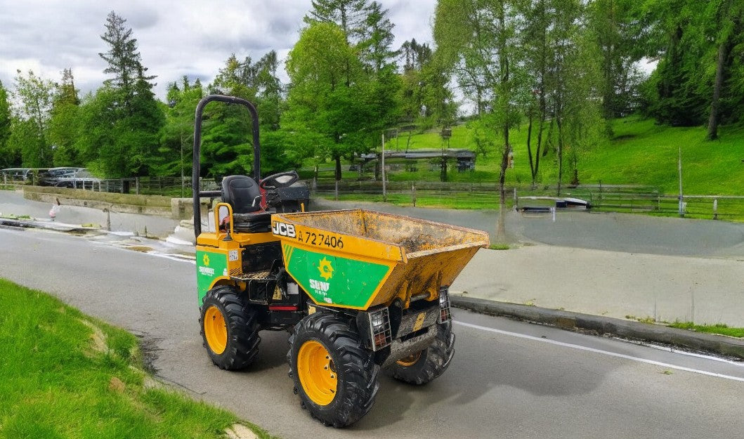 2016 JCB 1THT 1 TON HI-TIP 4X4 DUMPER - 1059 HOURS