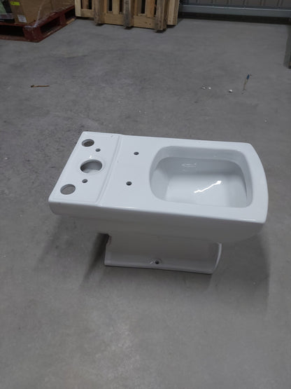 1 X CLOSE COUPLE TOILET WHITE 655X370X435 MM NEW BOX