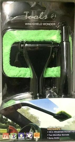 X40 PACK OF WINDSCREEN WONDER CLEAN & SHINE 16" REMOVABLE HANDLE SWIVEL HEAD
