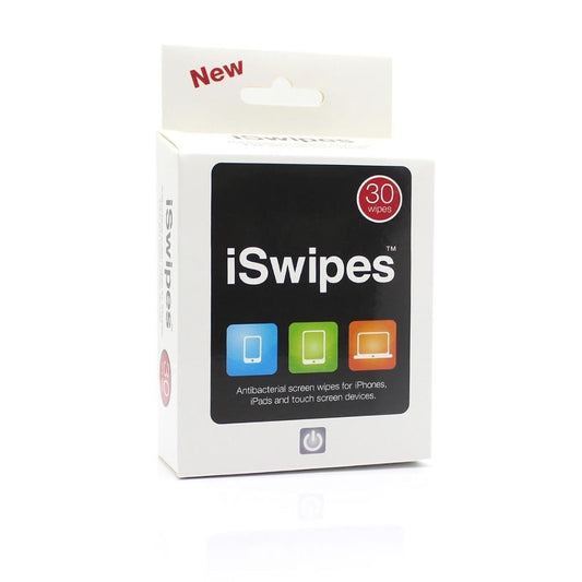 1200 X 30PC ISWIPES- ANTIBACTERIAL SCREEN WIPES