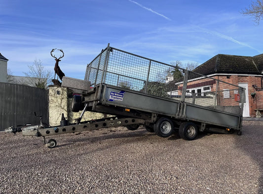 IFOR WILLIAMS TILTBED TRAILER 4021-302 – IMMACULATE CONDITION >>--NO VAT ON HAMMER--<<