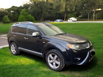 2007 MITSUBISHI OUTLANDER WARRIOR DI-D SUV - BLACK, 7-SEATER, 2.0 TDI MANUAL -NO VAT ON HAMMER--