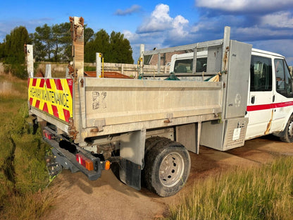 2013 FORD TRANSIT 155 T460 RWD DOUBLE CAB TIPPER PICKUP TRUCK (SPARES/REPAIRS)