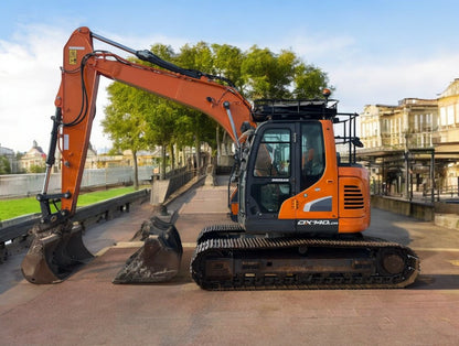 2020 DOOSAN DX140LCR-5 15.6 TONNE EXCAVATOR 3,740 HOURS