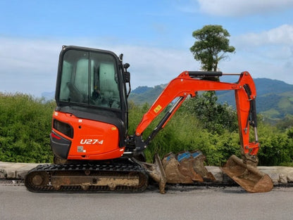 2018 KUBOTA U27-4 2.7 TONNE EXCAVATOR DIGGER