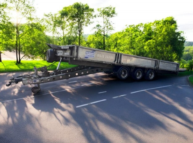 IFOR WILLIAMS TILTBED TRAILER TB5021 - 16FT TRI-AXLE