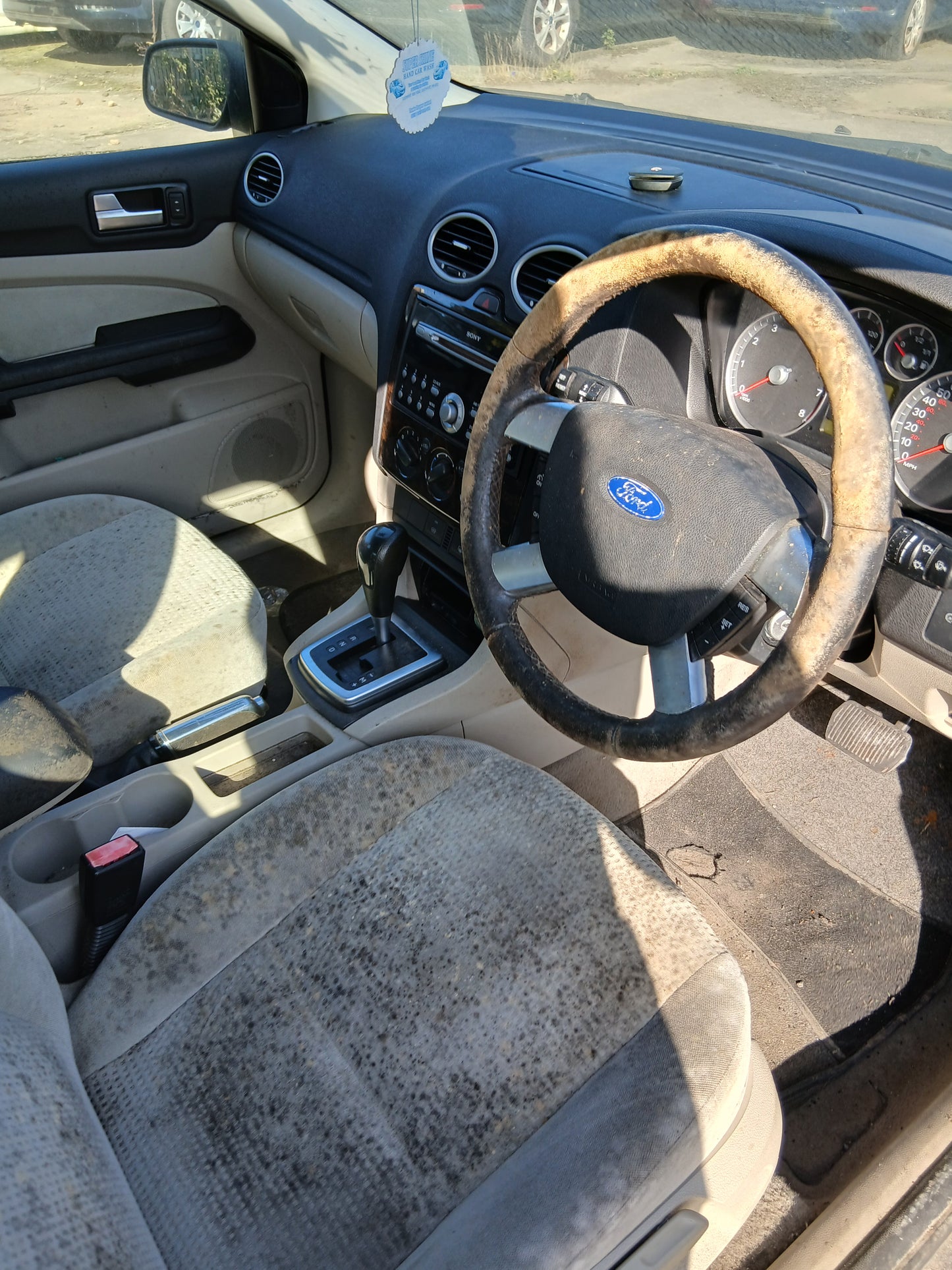 2005 FORD FOCUS GHIA AUTO - AUTOMATIC - PETROL - 1,999CC >>--NO VAT ON HAMMER--<<