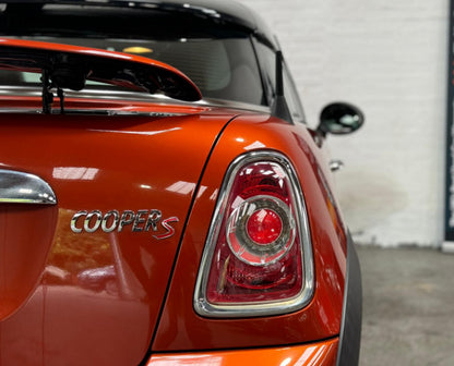 >>--NO VAT ON HAMMER--<< MINI COOPER S COUPE - 2013 - STUNNING ORANGE WITH HEATED SEATS