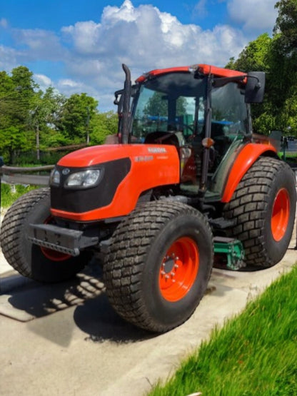 2012 KUBOTA M8450 TRACTOR C/W MOWERS