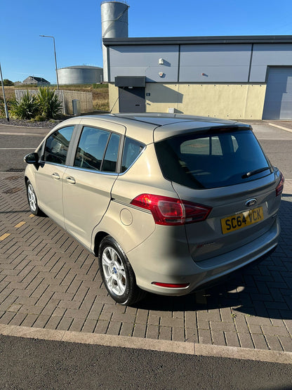 2015 FORD B-MAX ZETEC TURBO ONLY 89K MILES - 1 PREVIOUS USER - READY TO GO! NEXT MOT DUE 09/2025