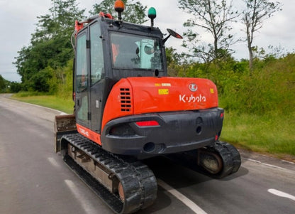 2018 KUBOTA KX080-4A 8 TONNE EXCAVATOR DIGGER