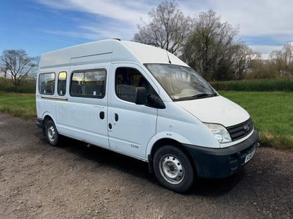 2008 LDV MAXUS LWB MINIBUS COLOR: WHITE