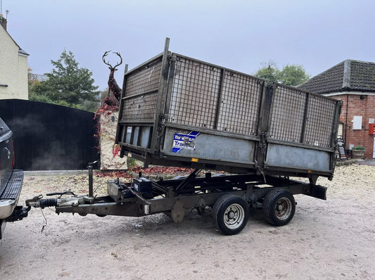 IFOR WILLIAMS TIPPER TRAILER TT105G - 10FT X 5FT >>--NO VAT ON HAMMER--<<