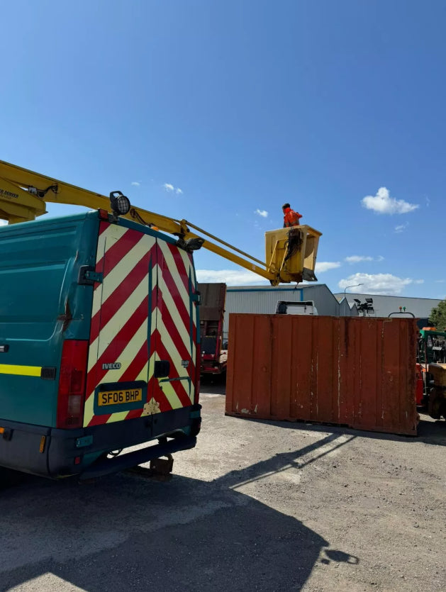 2006 IVECO CHERRY PICKER – SCISSOR LIFT ACCESS PLATFORM (MEWP), VAN MOUNT