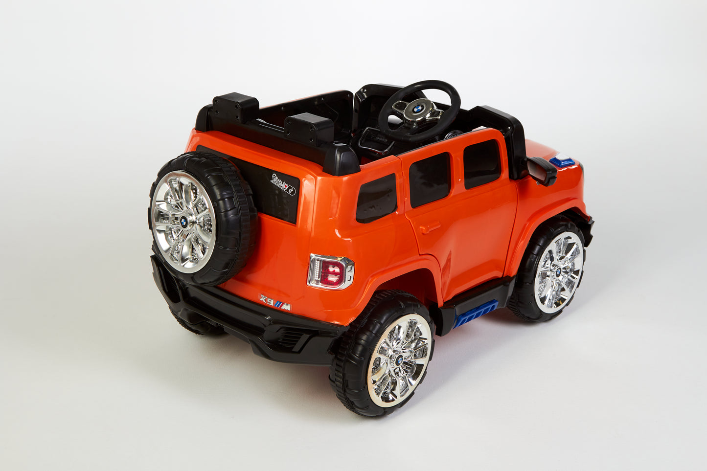 ORANGE KIDS ELECTRIC RIDE ON CAR WITH PARENTAL CONTROL BRAND NEW BOXED