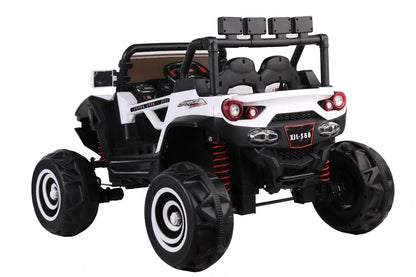 WHITE 4X4 ATV/UTV KIDS BUGGY JEEP ELECTRIC CAR WITH REMOTE BRAND NEW BOXED