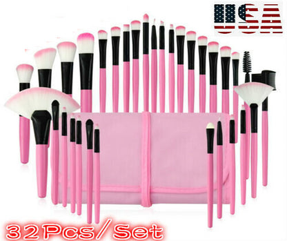 200 X BRAND NEW MAKEUP BRUSH SETS - CHOSEN AT RANDOM - SEE IMAGES - MEGA DEAL!!