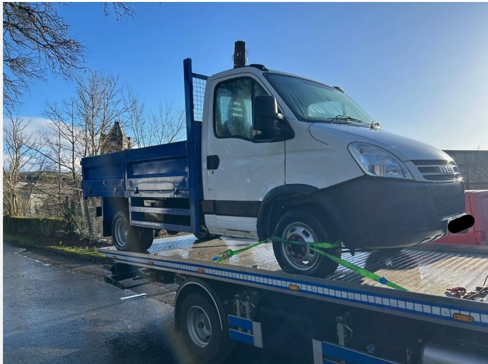 2008 (58) IVECO DAILY TIPPER 35C12 MWB – 2.3L DIESEL, 135BHP