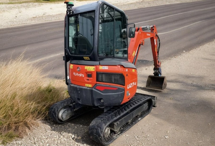 2021 KUBOTA U27-4 2.7T MINI EXCAVATOR