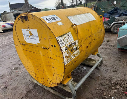 1000 LITRE BUNDED FUEL CUBE – FUEL PROOF