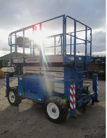 2007 UPRIGHT X33RT SCISSOR LIFT ACCESS PLATFORM