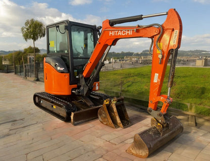 2018 HITACHI ZX26U-5A 2.6 TONNE EXCAVATOR 2,346 HOURS