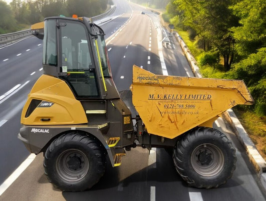 MECALAC 9MDX 9 TON DUMPER - 2021 | 4X4 DRIVE WITH FULL CAB