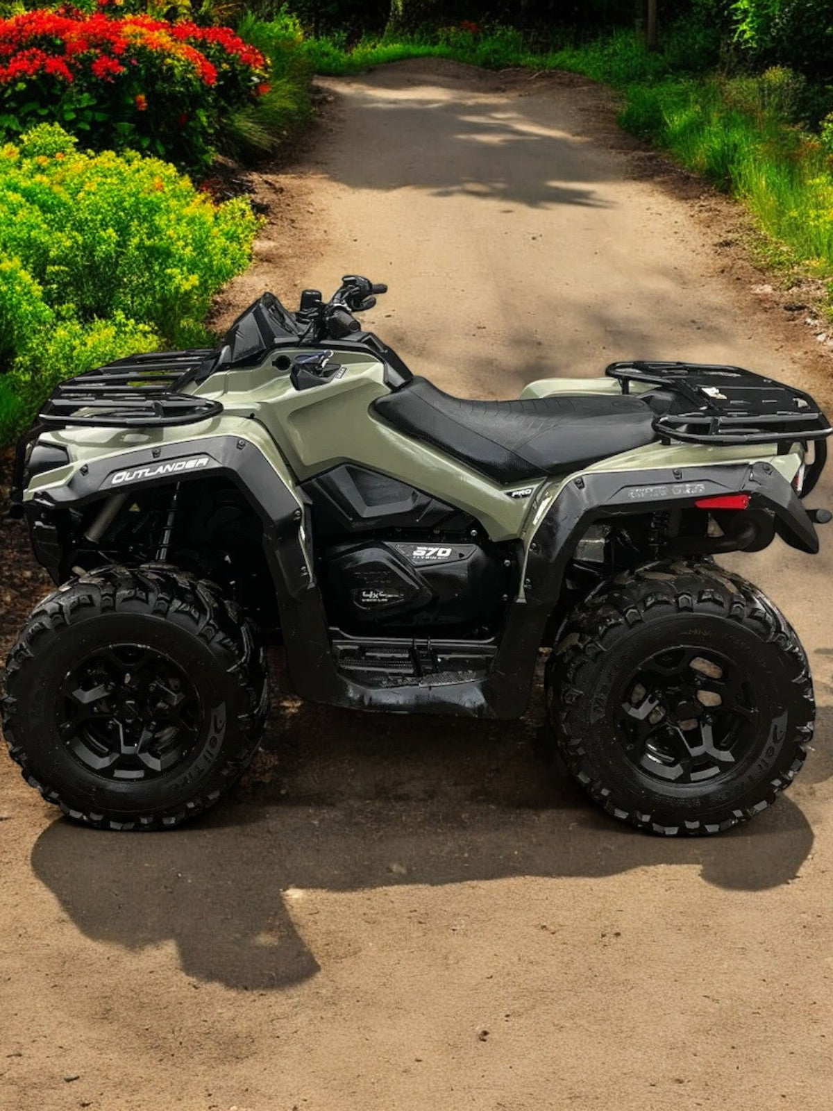 2019 CAN-AM OUTLANDER 570 PRO 4WD QUAD ATV