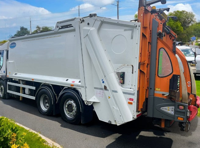 DENNIS ELITE 6 EURO 6 REFUSE TRUCK WITH ROS ROCA OLYMPUS BODY