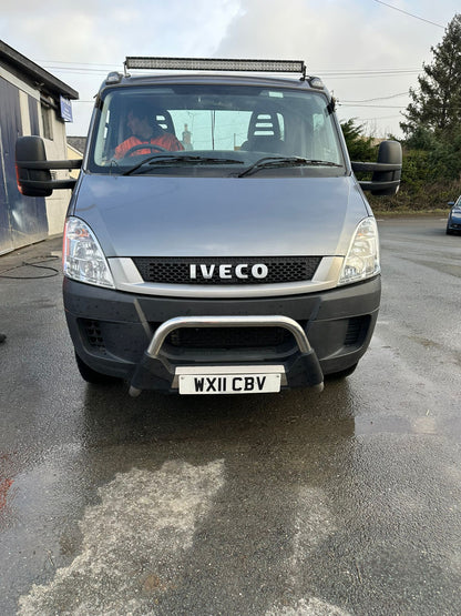 2011 IVECO DAILY 70C18 HOOKLIFT WITH MULTI LIFT XR AND BEAVER TAIL BODY