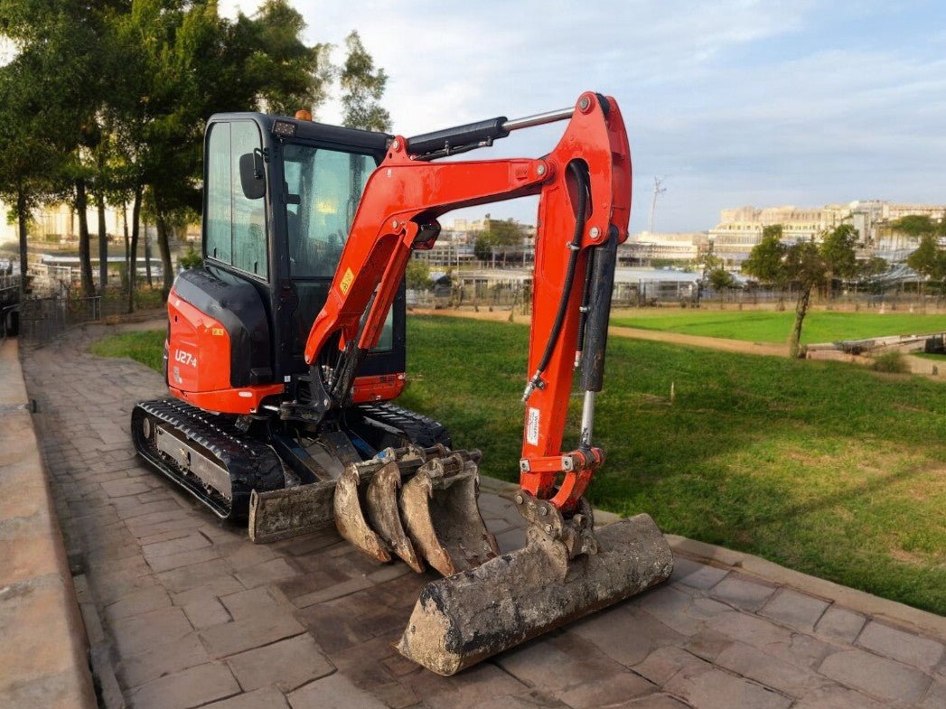 2018 KUBOTA U27-4 2.7 TONNE EXCAVATOR