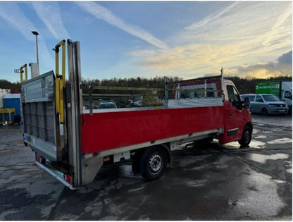 2017 VAUXHALL MOVANO 2.3 BI-TURBO LWB DROPSIDE TRUCK WITH TAIL LIFT – EURO 6