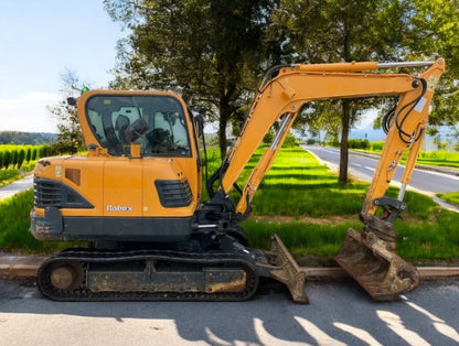 2018 HYUNDAI ROBEX R55-9A 5.65 TONNE EXCAVATOR