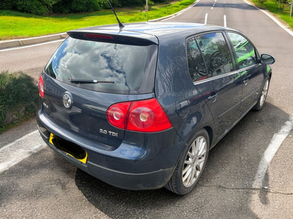 2007 (57) VOLKSWAGEN GOLF GT 2.0 TDI 140 – 6-SPEED MANUAL