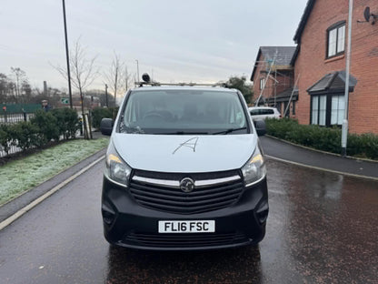 2016 VAUXHALL VIVARO 2900 BT CDTI ECOFLEX SS PANEL VAN **(ONLY 25K MILEAGE)**