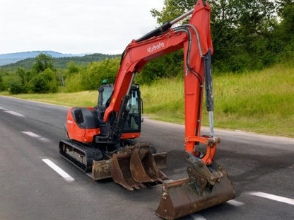 2018 KUBOTA KX080-4A 8 TONNE EXCAVATOR DIGGER