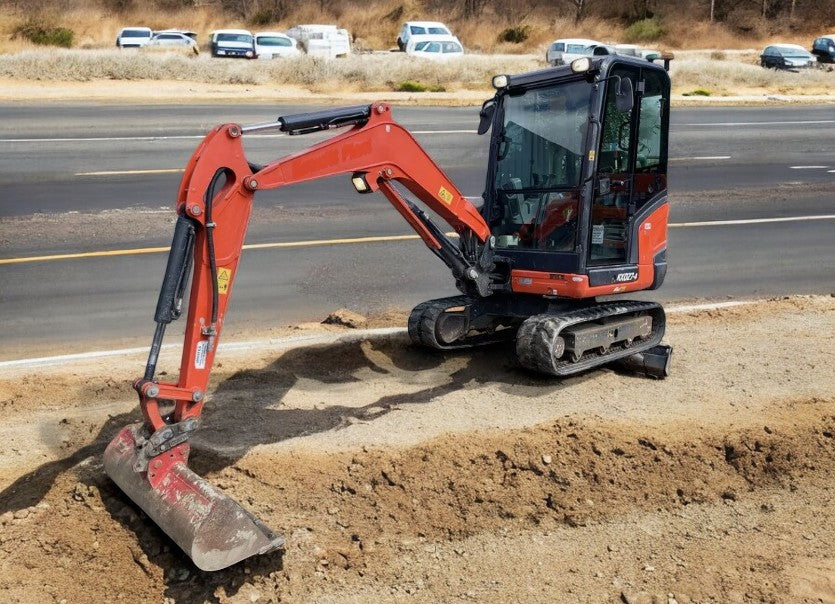 KUBOTA KX027-4 MINI EXCAVATOR - 2018 | 2.7T WITH Q/H & 3 BUCKETS